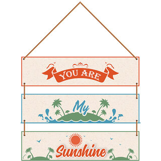                       Homeberry- You are My Sunshine Quote Trendy Wooden Wall Hanging| Home Decor                                              