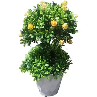                       Artificial Plants Fake Mini Pot Plant Small Greenery Decor for Indoor Home Farmhouse Aesthetic Bedroom                                              