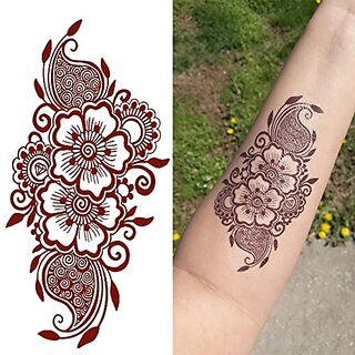 Black Henna Temporary Tattoos Sticker  Chohans Online