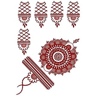 Share 97 about mehndi tattoo stickers online unmissable  indaotaonec
