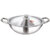 Dhara Stainless Steel Triply  Kadai 4000 with Stainless Steel Lid 28 CM