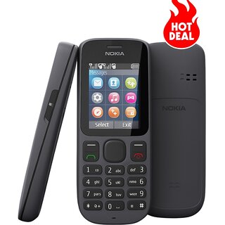 (Refurbished) Nokia 100, Black - Superb Condition, Like New