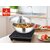 Dhara Stainless Steel Triply Tasla 2500 with Stainless Steel Lid 22 cm