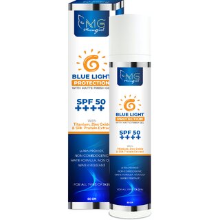 MGmeowgirl Blue Light Protection SPF50 PA++++ matte finish, Protect your skin from electronic devices, Zinc oxide and Ti