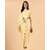 SVB Sarees Womens Yellow Colour Embellished Cotton Saree