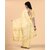 SVB Sarees Womens Yellow Colour Embellished Cotton Saree