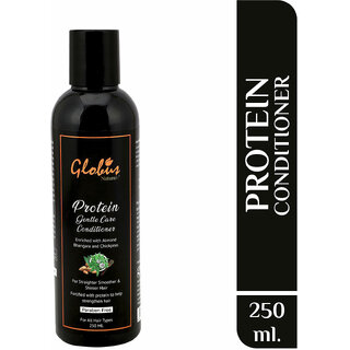 Globus Naturals Protein Gentle Care Hair Growth ConditionerPromotes Hair Growth  Strengthen Hair follicle 250 ml