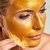 Globus Naturals Gold Brightening Peel Off Mask Removes Acne Blackheads Instant Glow Anti Aging For Women 100 gm