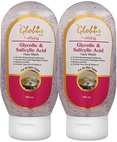 GLOBUS NATURALS Glycolic Acid and Salicylic Acid 200ml