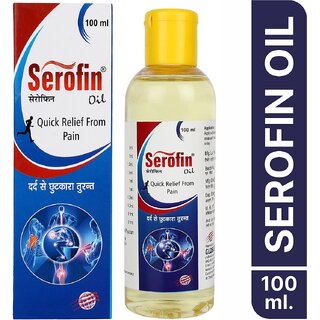                       Globus Remedies Serofin Joint Pain Oil for Muscles  Joint Pain 100ml                                              