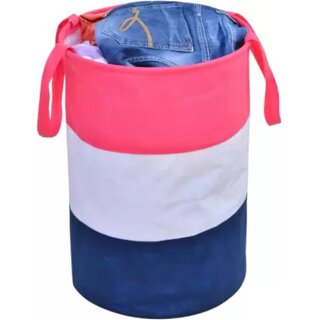 SH NASIMA 45 L Multicolor Laundry Bag Non Woven