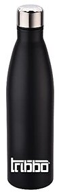 TRIBBO Stainless Steel Water Bottle 1200 ML Water Bottles For Fridge School,Gym,Home,office,Boys   Girls Kids Leak Proof(BLACKSTEEL CAP SET OF 1 1200 ML Model-Cola)
