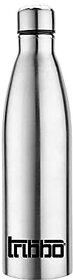 TRIBBO Stainless Steel Water Bottle 1200 ML Water Bottles For Fridge School,Gym,Home,office,Boys   Girls Kids Leak Proof(SILVERSTEEL CAP SET OF 1 1200 ML Model-Cola)