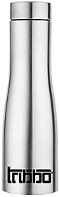 TRIBBO Stainless Steel Water Bottle 750 ML Water Bottles For Fridge School,Gym,Home,office,Boys   Girls Kids Leak Proof(SILVERSTEEL CAP SET OF 1 750 ML Model-Flora)