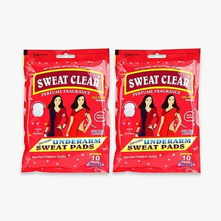 Sweat Clear Underarm Sweat Pads pack of 2