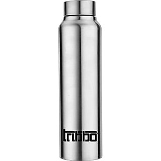                       TRIBBO Stainless Steel Water Bottle 750 ML Water Bottles For Fridge School,Gym,Home,office,Boys   Girls Kids Leak Proof(SILVERSIPPER CAP SET OF 1 750 ML)                                              