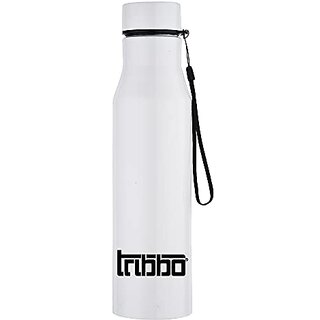                       TRIBBO Stainless Steel Water Bottle 1 litre Water Bottles For Fridge School,Gym,Home,office,Boys   Girls Kids Leak Proof(WHITESIPPER CAP SET OF 1 1000 ML Model-Diana)                                              