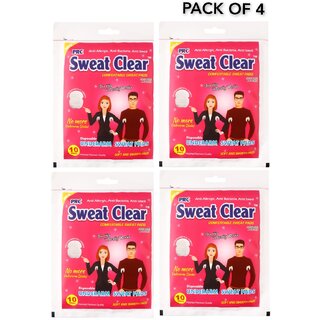                       Sweat Clear Underarm Sweat Pads pack of 4                                              