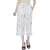 TNQ Women Rayon Dotted Capri Culottes  Polka Dotted Capri  Short Trouser  Belted Culottes
