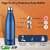 TRIBBO Stainless Steel Water Bottle 1200 ML Water Bottles For Fridge School,Gym,Home,office,Boys   Girls Kids Leak Proof(SILVERSTEEL CAP SET OF 1 1200 ML Model-Cola)