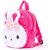 Aurapuro Soft Material School Bag For Kids Plush Backpack Cartoon Toy | Children & Gifts Boy/Girl/Baby/ Decor School Bag For Kids(Age 2 To 6 Year) Waterproof School Bag (Pink, White, 7 L) School Bag (Pink, White, 10 L)