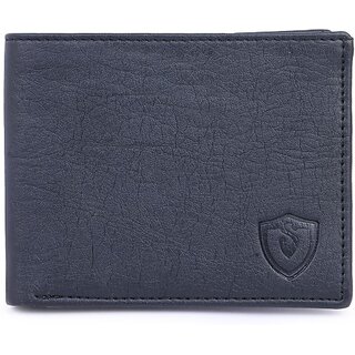                       VSR Men Casual Black Artificial Leather Wallet - Mini (5 Card Slots)                                              
