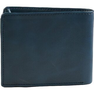                       Keviv Men Green Genuine Leather Wallet (4 Card Slots)                                              