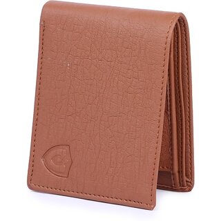                       VSR Men Tan Artificial Leather Wallet - Mini (5 Card Slots)                                              