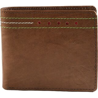                       Keviv Men Casual, Formal Grey Genuine Leather Wallet - Mini (10 Card Slots)                                              