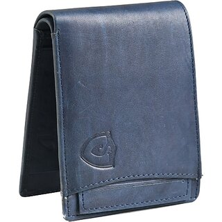 Keviv Men Casual, Formal, Evening/Party Blue Genuine Leather Wallet - Mini (8 Card Slots) Keviv Men Casual, Formal, Evening/Party Blue Genuine Leather Wallet - Mini (8 Card Slots)