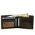 Keviv Men Casual, Formal Brown Genuine Leather RFID  Wallet (4 Card Slots)
