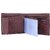 Keviv Men Casual Brown Artificial Leather Wallet - Mini (10 Card Slots)