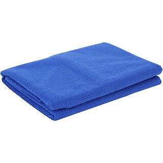                       Keviv Cotton Baby Bed Protecting Mat (Royal Blue, Large)                                              
