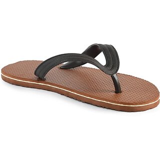                       Keviv Mens Flip Flops (Brown)                                              