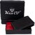 Keviv Men Black Genuine Leather Wallet - Mini (10 Card Slots)