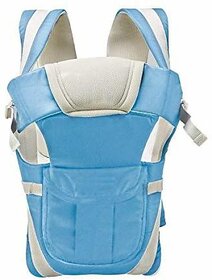 Aurapuro Adjustable 4-In-1 Baby Carrier Front Carry Bag Baby Carrier  (Skyblue, Front Carry Facing In)