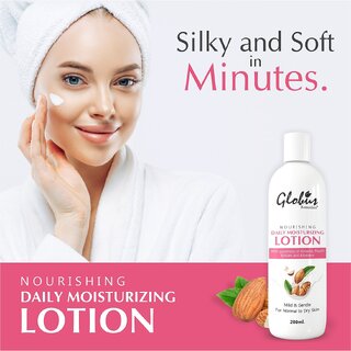                       Globus Naturals Skin Lightening Brightening Daily Moisturizing Lotion 200 ml                                              