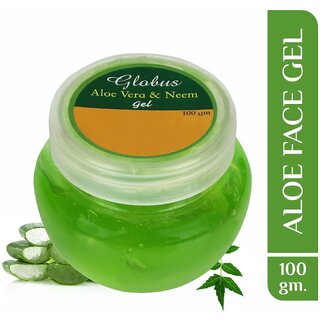 Globus Naturals Aloe vera neem Gel, 100 ml
