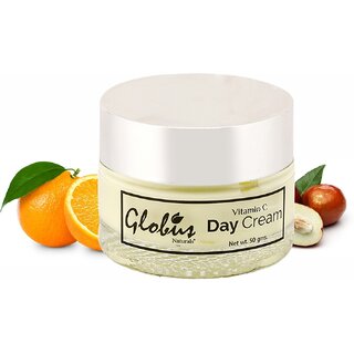                       Globus Naturals Vitamin C Day Cream | For Natural Glow & Even Toned Skin                                              