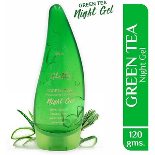                       Globus Naturals Green Tea Moisturizing & Soothing Night Gel                                              