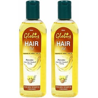                       GLOBUS NATURALS Anti Dandruff Hair Oil Pack of 2                                              