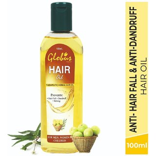                       GLOBUS NATURALS Anti Dandruff Hair Oil                                              
