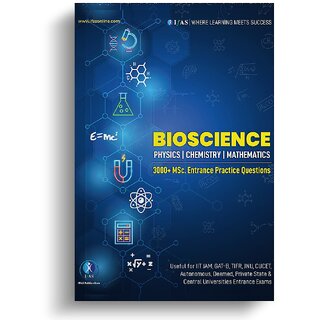                       IIT JAM Biotechnology Bioscience Practice Book (PCM) - Bioscience MSc Entrance Practice Questions                                              