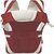 Aurapuro Arnmaroon Baby Carrier  (Maroon, Front Carry Facing In)