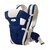 Aurapuro Baby Blue Carry Bag With 120Ml Baby Feeding Glass Bottle Baby Carrier  (Blue, Front Carry Facing In)