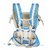 Aurapuro Adjustable 4-In-1 Baby Carrier Front Carry Bag With Head Support And Buckle Straps With Waist Belt Baby Carrier (Sky Blue, Front Carry Facing In) 3 Baby Carrier  (Skyblue, Front Carry Facing In)