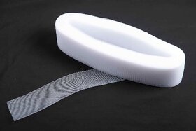 Horsehair Braid/Boning Net Strip/Trim can can lace for Sewing Wedding Dresses (50 Yard) (3 INCH, White)