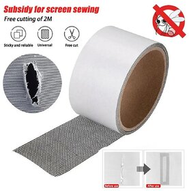 Strong Adhesive Fiberglass Window Door Screen Patch Repair Kit. 5x200cm Window Hole Repaire Tape Window Net Sticky Roll