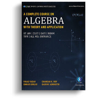                       IIT JAM Mathematics Algebra book with Theory  Application                                              