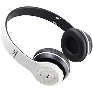 White discount headset bluetooth